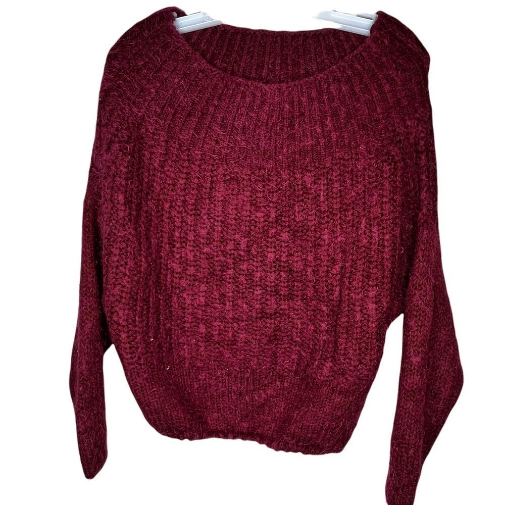 Half &‎ Half Mohair Blend Sweater